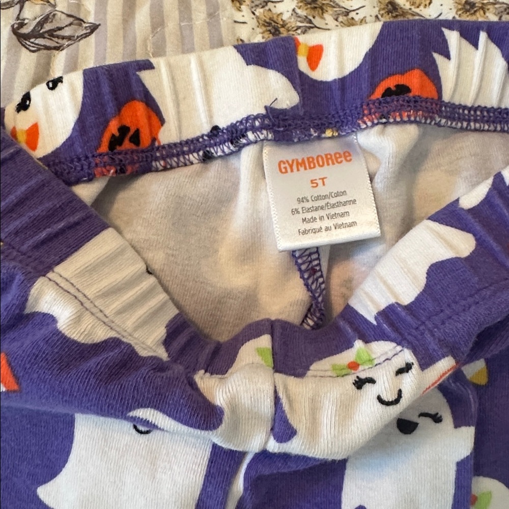Gymboree Halloween Rich Purple Tee and pants - Picture 4 of 6